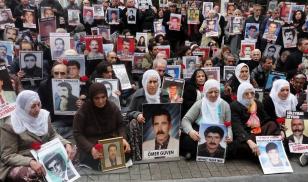 Cumartesi Anneleri / Saturday Mothers gather in Galatasaray Square, Istanbul, Turkey