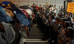 protest in kong kong umbrella movement