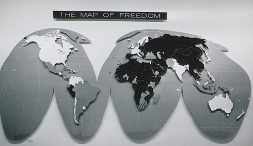 Historical Freedom in the World Map