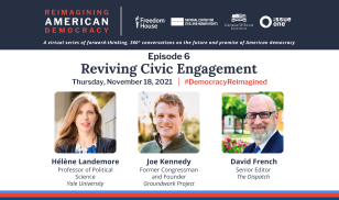 Episode 6 Reviving Civic Engagement title slide